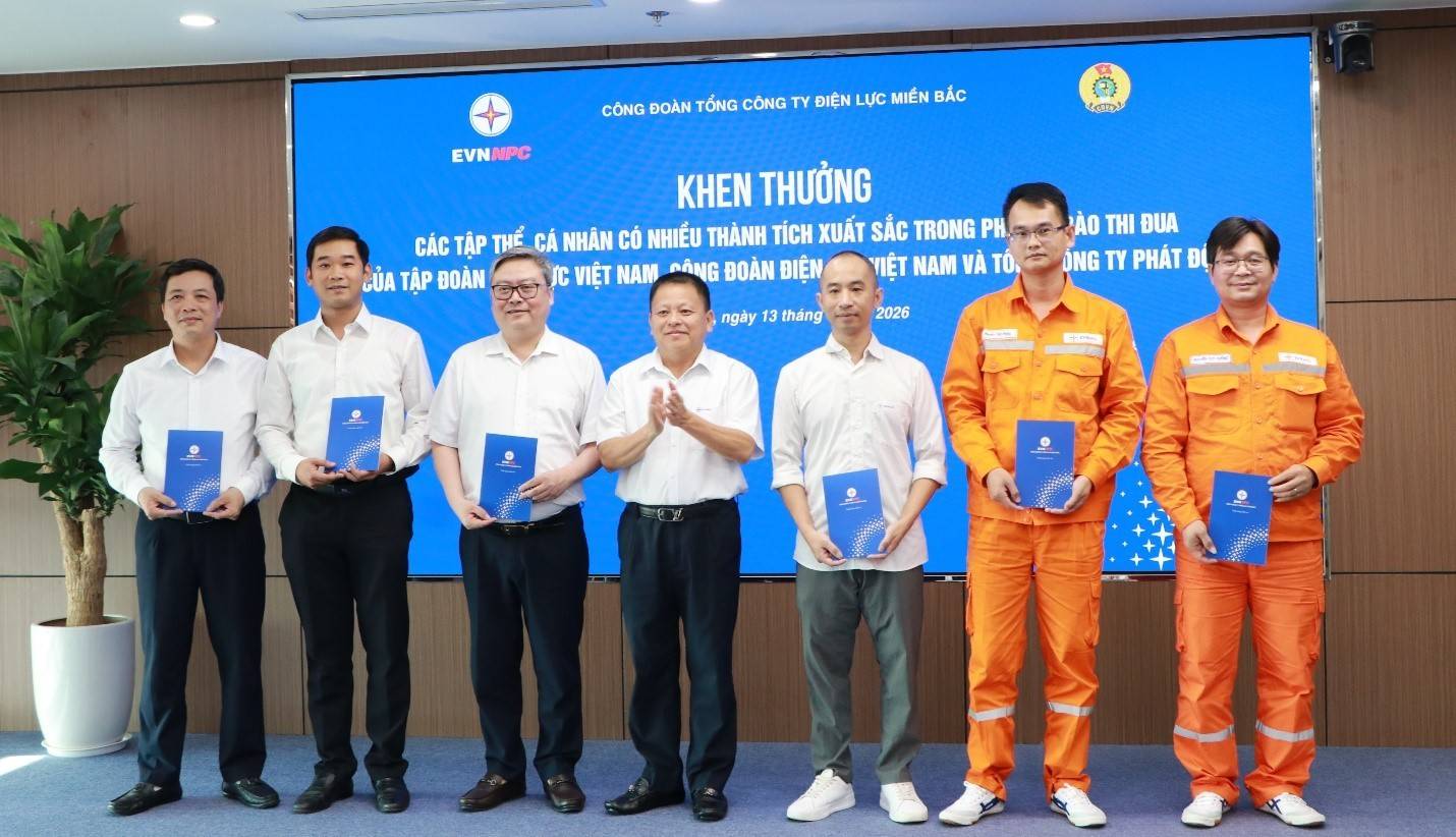 EVNNPC tôn vinh người lao động tiêu biểu, lan tỏa khát vọng đổi mới sáng tạo năm 2026