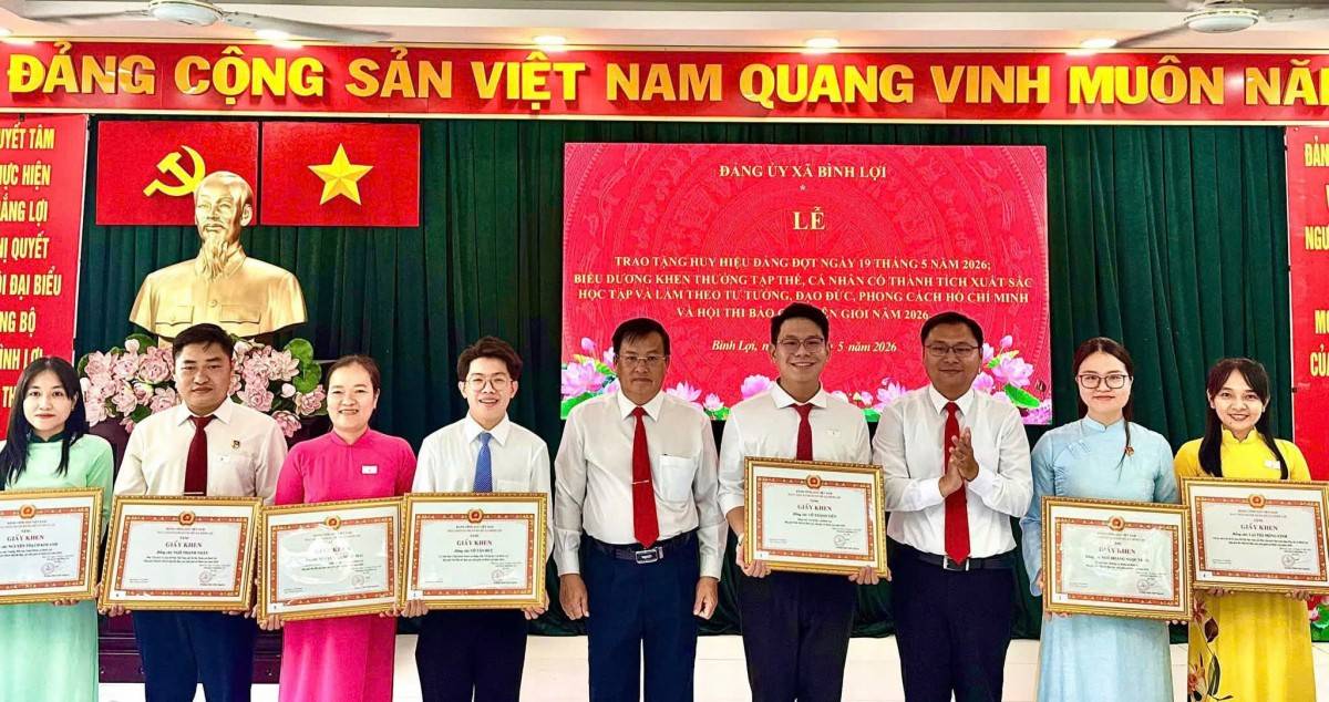 Giải Nhất thuộc về đồng chí Võ Thành Tiến.