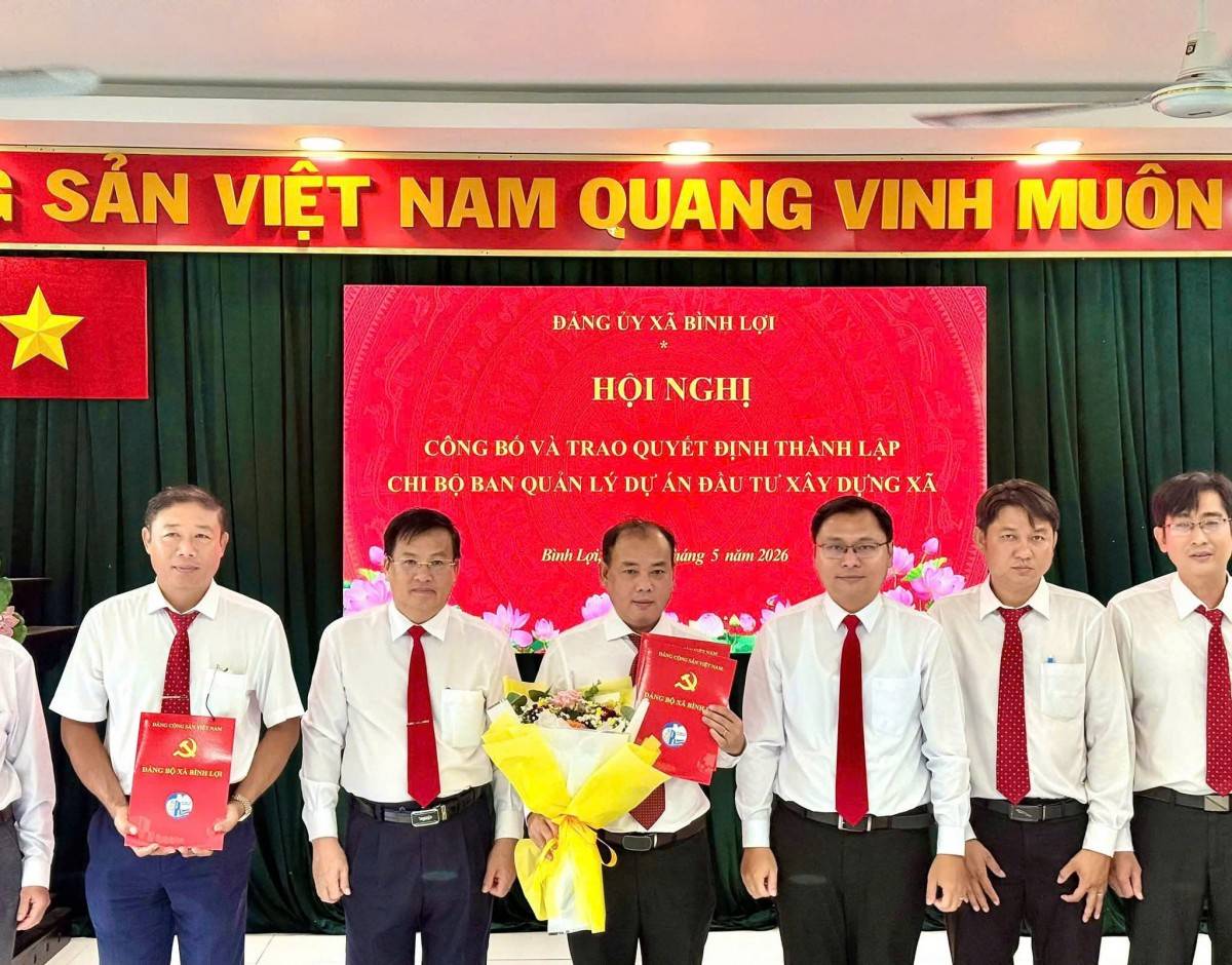 Nguyễn Hùng Quang Hiển được chỉ định giữ chức Bí thư Chi bộ; đồng chí Trần Ngọc Vũ giữ chức Phó Bí thư Chi bộ.