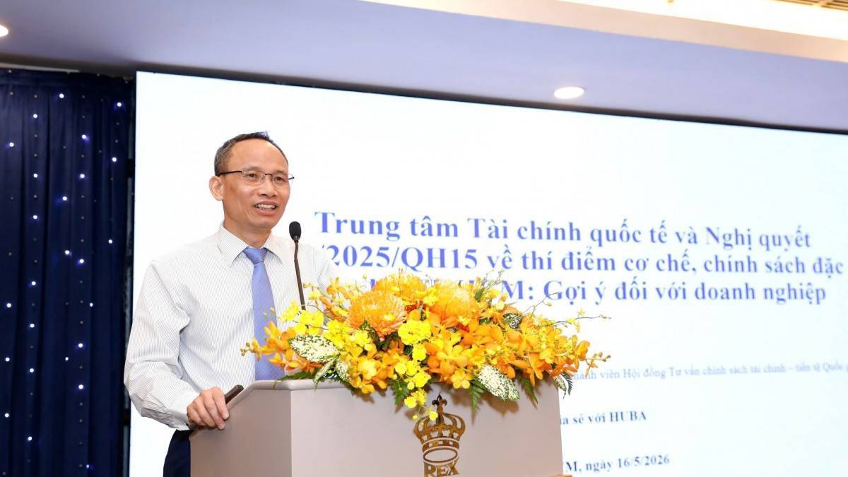 Vì sao TS. Cấn Văn Lực gọi IFC tại TP. Hồ Chí Minh là “cơ hội kim cương”?