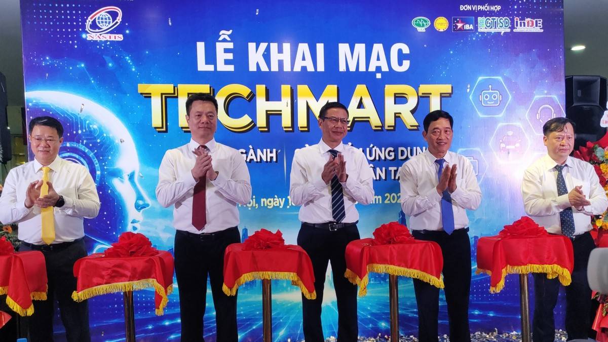 Techmart AI 2026: Doanh nghiệp tăng tốc ứng dụng trí tuệ nhân tạo vào sản xuất và quản trị