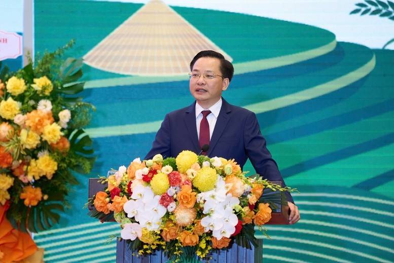 Ông Nguyễn Hữu Tú - Tổng Giám đốc Vinachem phát biểu khai mạc - Ảnh: VGP/Thanh Huyền