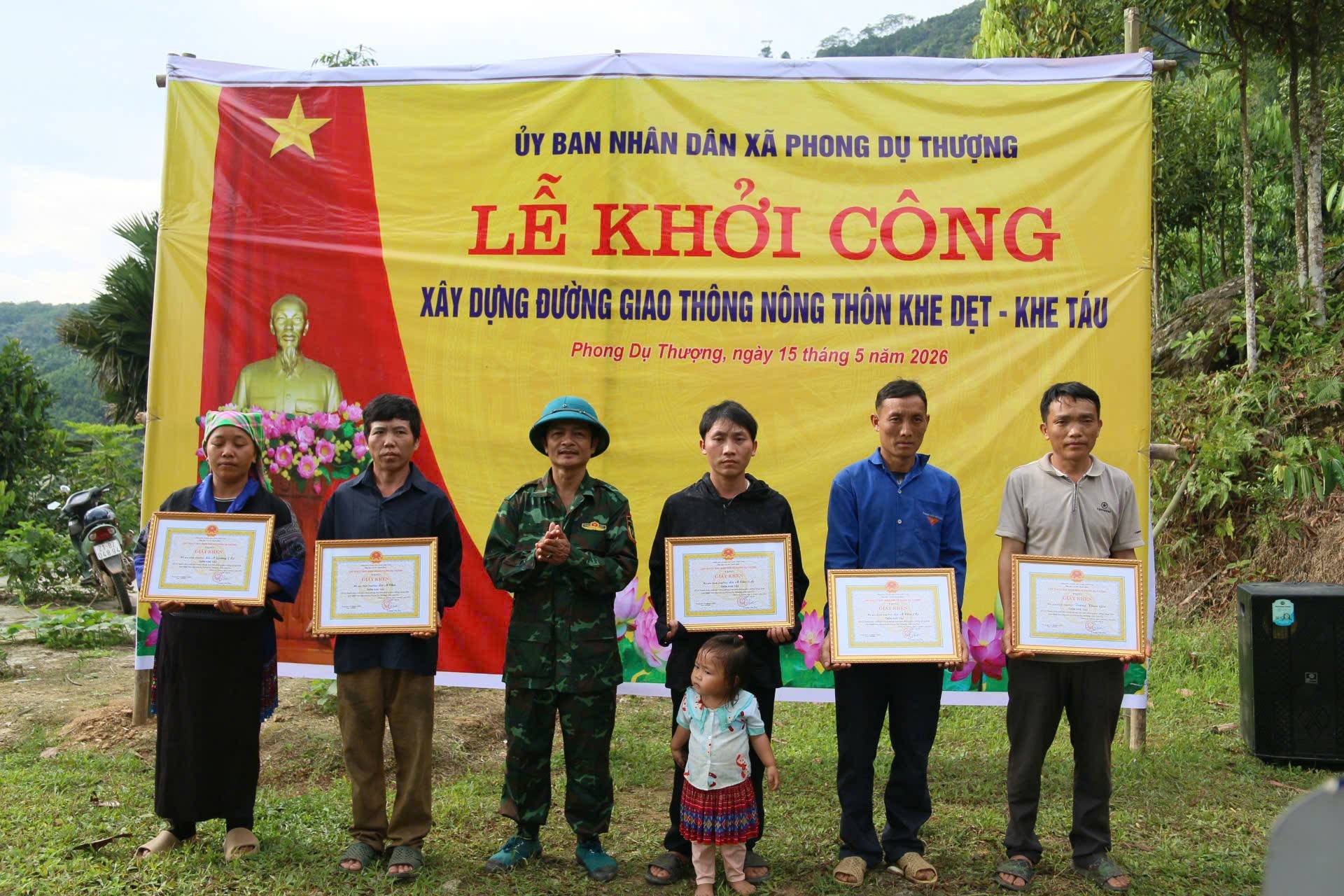 Lào Cai: Chung sức mở đường, tạo động lực phát triển vùng cao Phong Dụ Thượng