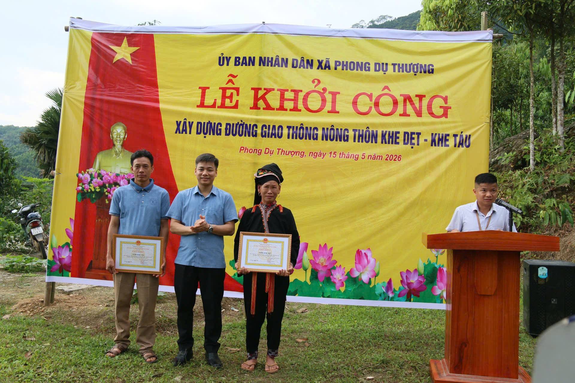 Lào Cai: Chung sức mở đường, tạo động lực phát triển vùng cao Phong Dụ Thượng