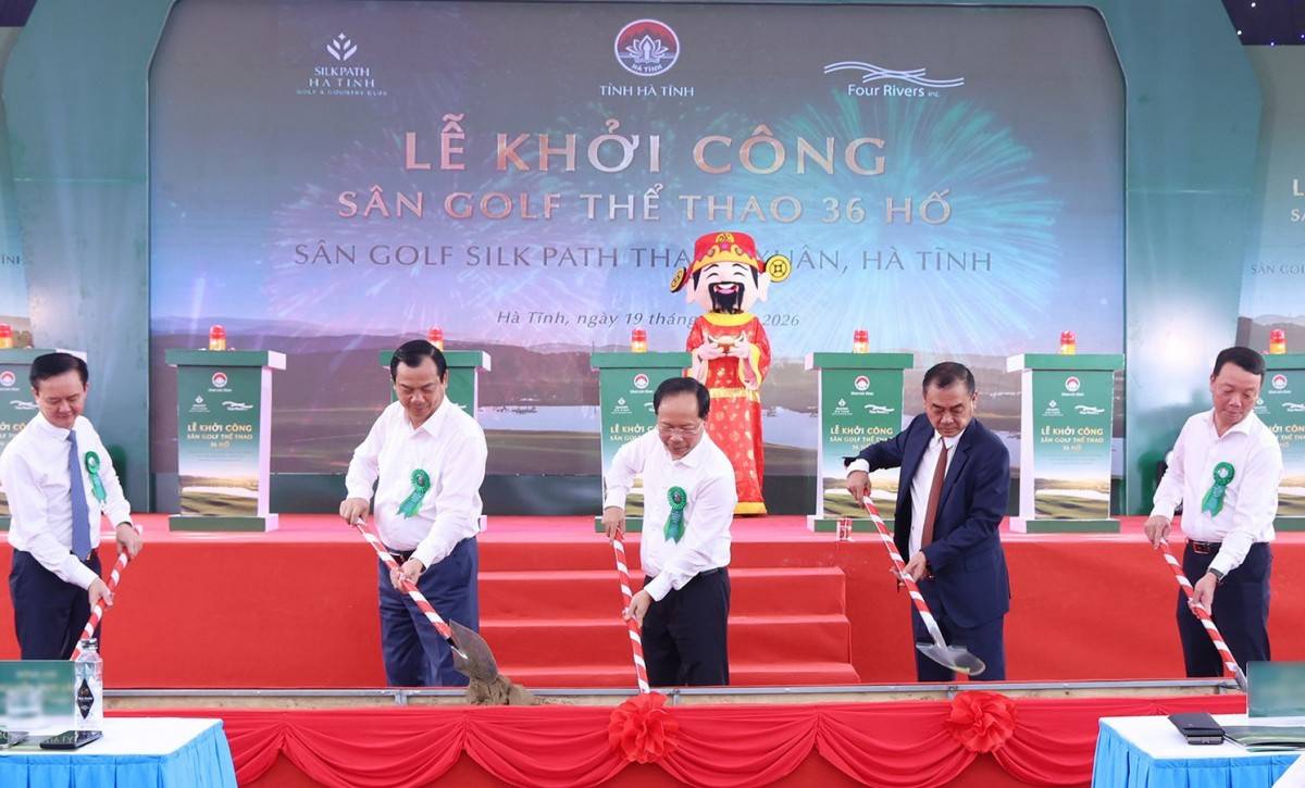 Hà Tĩnh khởi công sân golf gần 1.800 tỷ đồng thúc đẩy du lịch