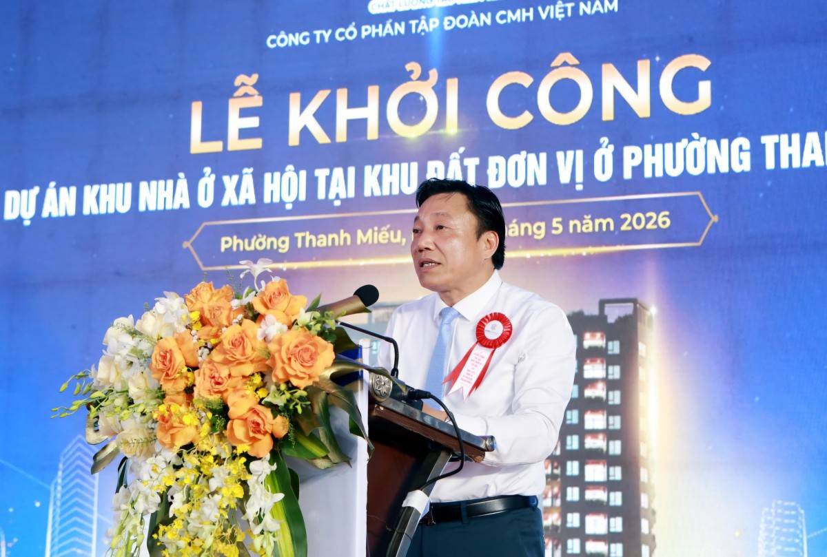 Phú Thọ khởi công dự án nhà ở xã hội thứ 14, vốn hơn 355 tỷ đồng