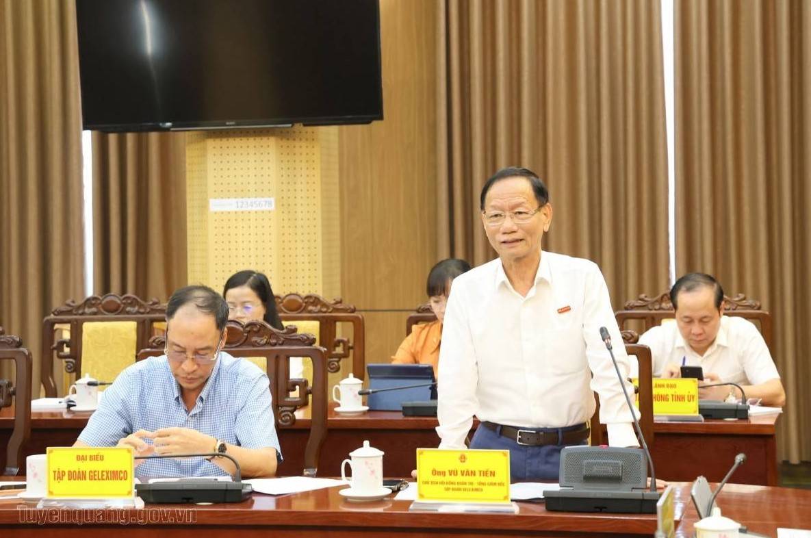 Geleximco muốn rót 300 triệu USD làm dự án chăn nuôi heo, gia cầm, trồng chè tại Tuyên Quang