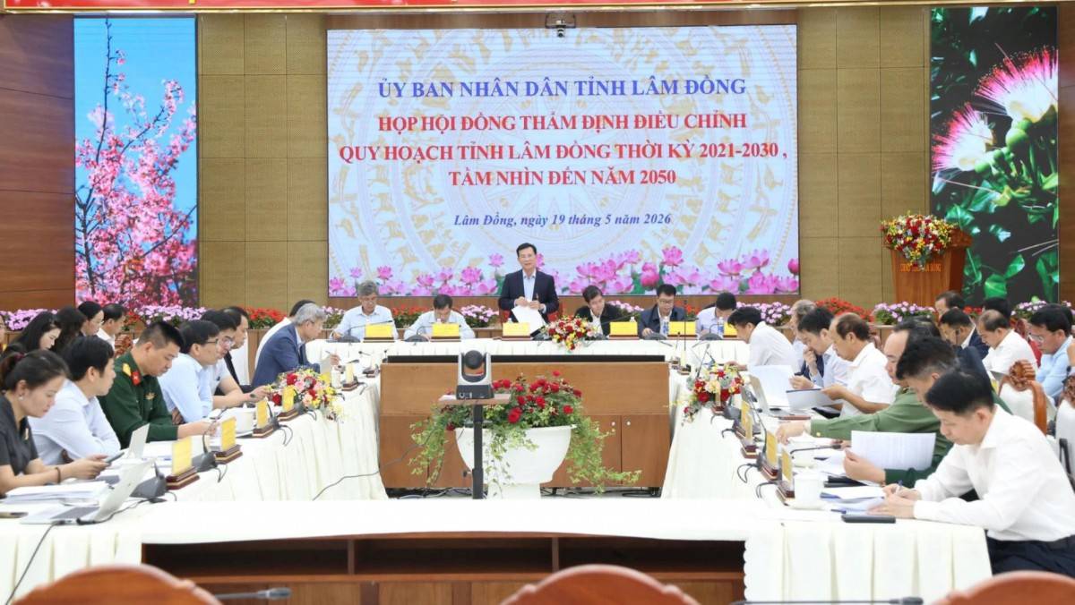Lâm Đồng khẩn trương hoàn thiện điều chỉnh quy hoạch tỉnh sau hợp nhất