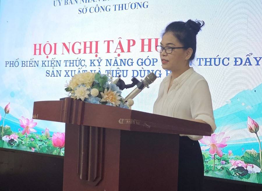 Nguyễn Thị Thanh Hiếu – Trưởng phòng Kế hoạch - Tài chính - Tổng hợp, Sở Công Thương Nghệ An