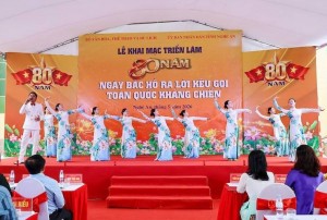 Khai mạc triển lãm “80 năm Bác Hồ ra lời kêu gọi toàn quốc kháng chiến”