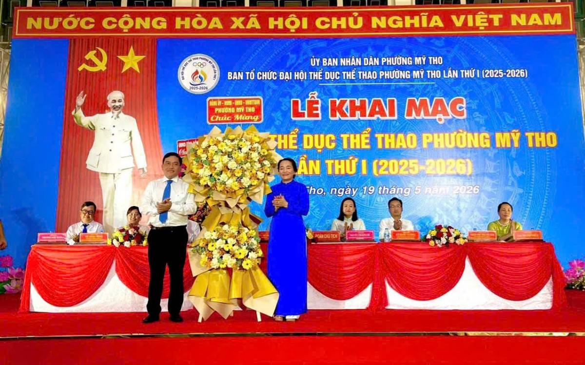 bà Nguyễn Thị Kim Chi, Phó giám đốc Sở Văn hóa, Thể thao và Du lịch tỉnh Đồng Tháp 