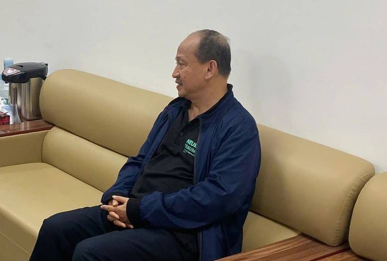 Trần Phi Hùng - Tiến sĩ dược, Trưởng khoa Dược - Bệnh viện Y học cổ truyền Trung ương (Ảnh: Bộ Công an).