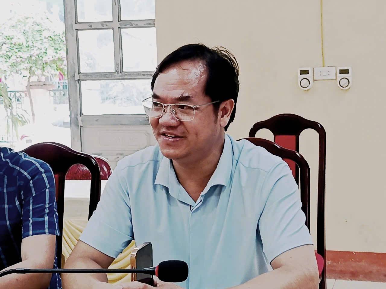 Ông Nguyễn Cao Quyền - Chủ tịch UBND xã Mỏ Vàng