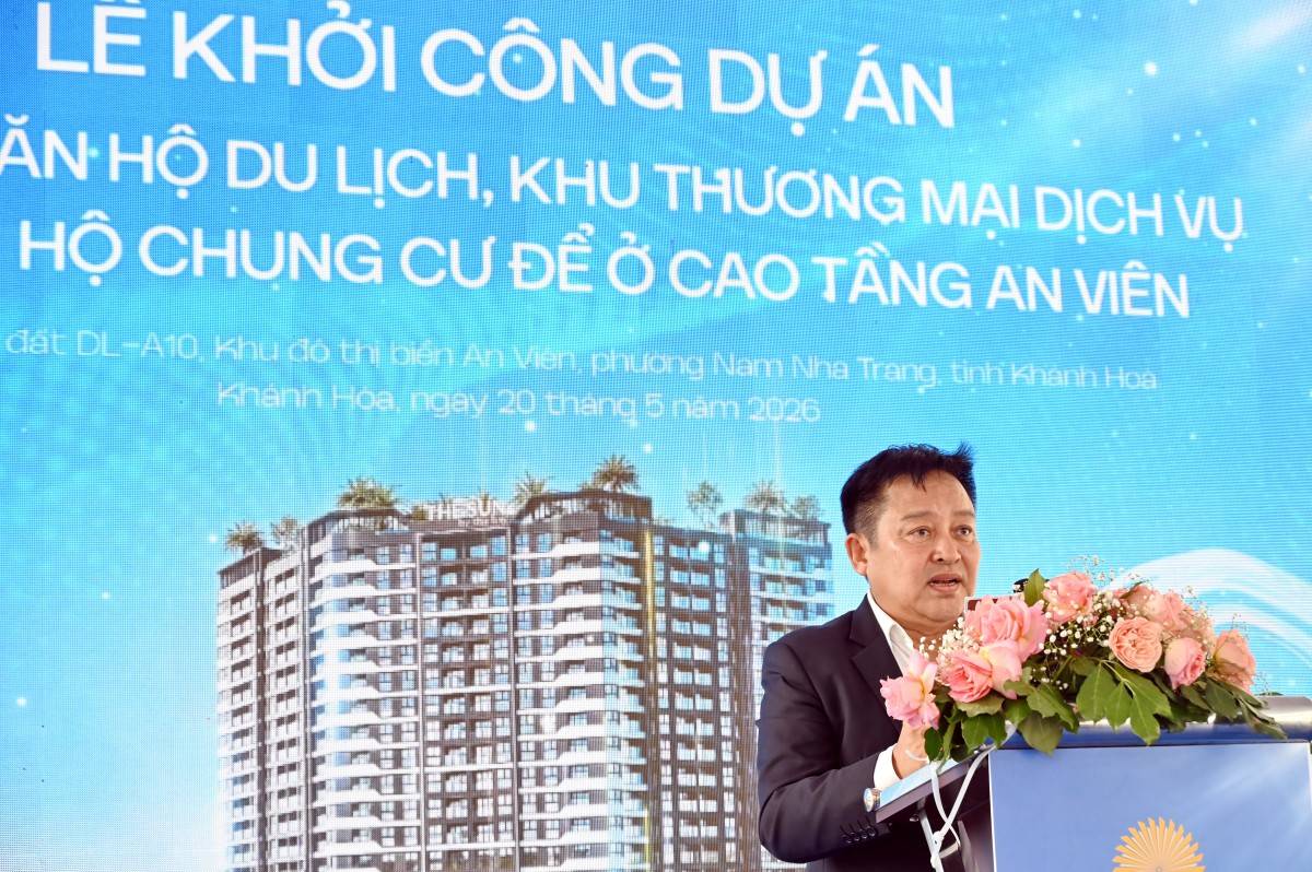 Khánh Hòa khởi công tổ hợp căn hộ du lịch An Viên quy mô 800 căn tại đô thị biển Nam Nha Trang