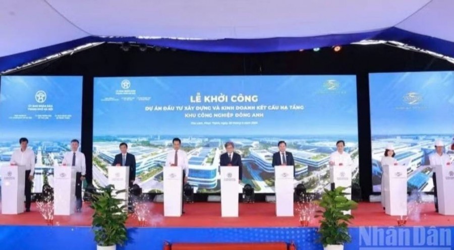Hà Nội: Khởi công siêu KCN Đông Anh hơn 6.300 tỷ đồng