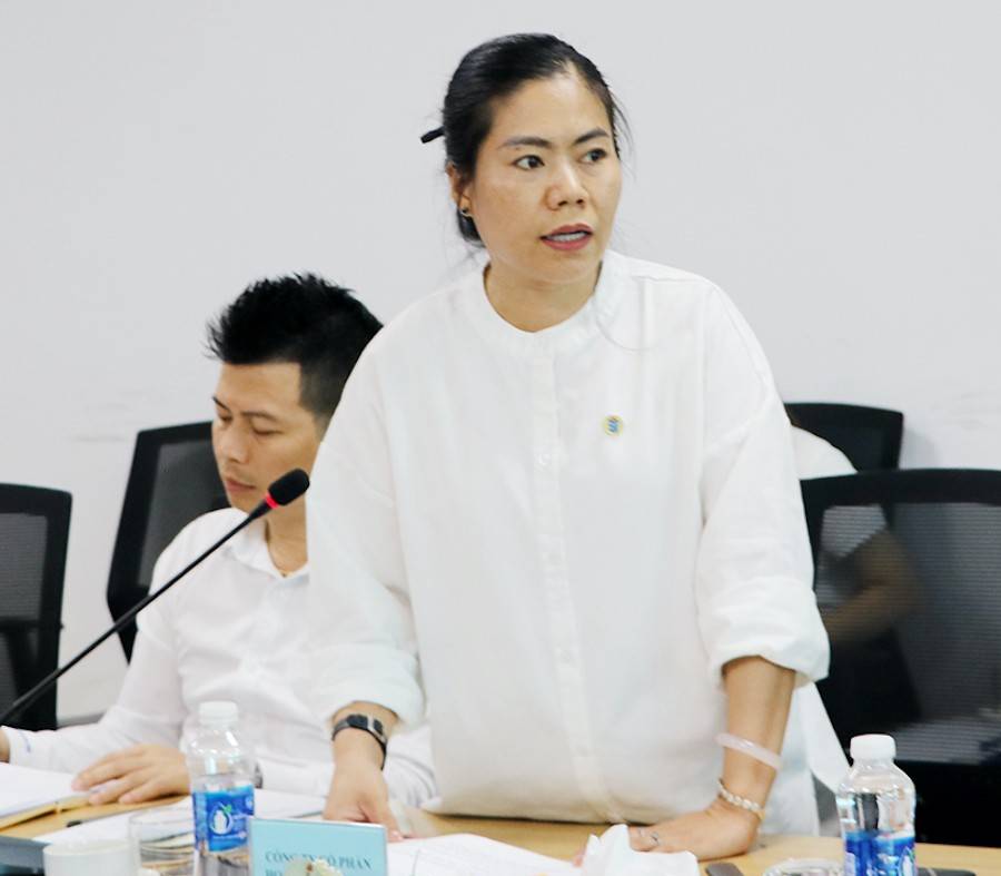 Đại diện Nhà đầu tư (Công ty Cổ phần Hoàng Thịnh Đạt ) đề nghị giải quyết vướng mắc, sớm bàn giao mặt bằng thực hiện dự án tại buổi làm việc