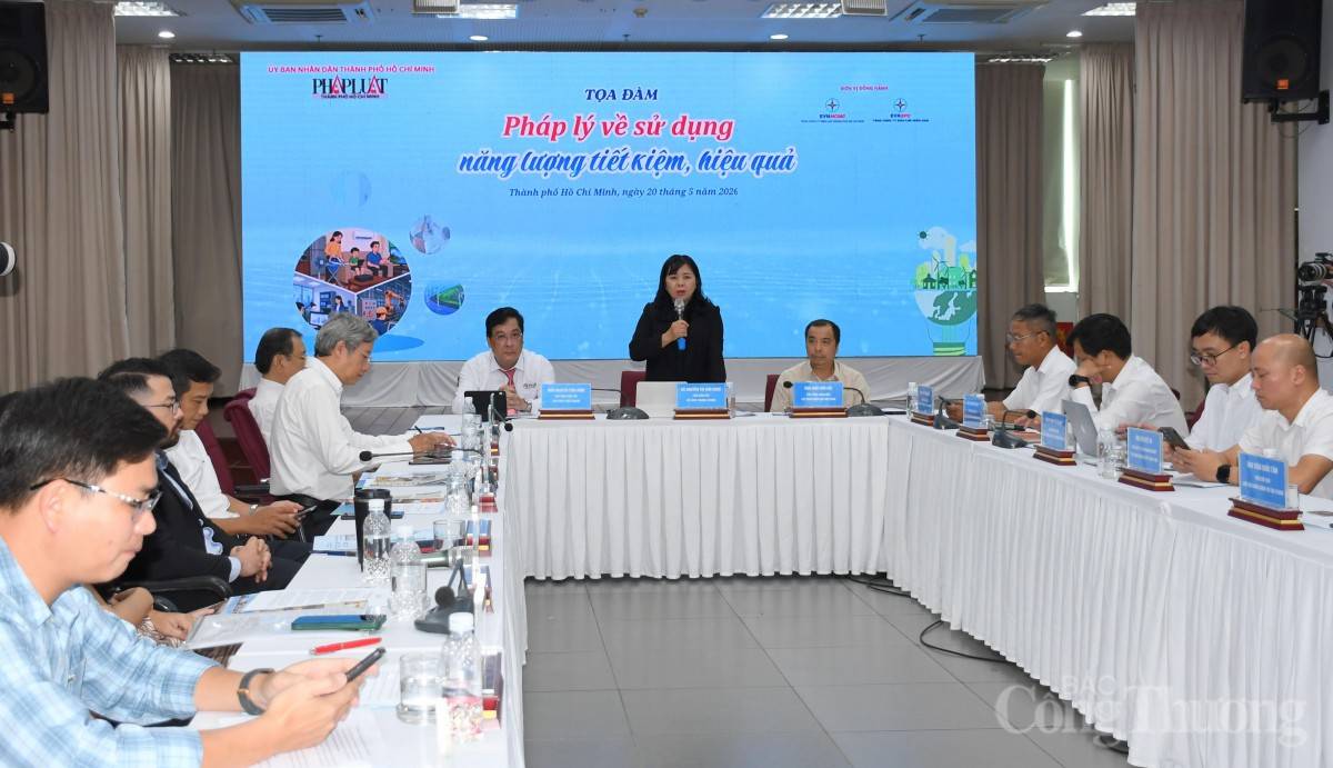 Tòa cảnh tọa đàm Pháp lý về sử dụng năng lượng tiết kiệm, hiệu quả