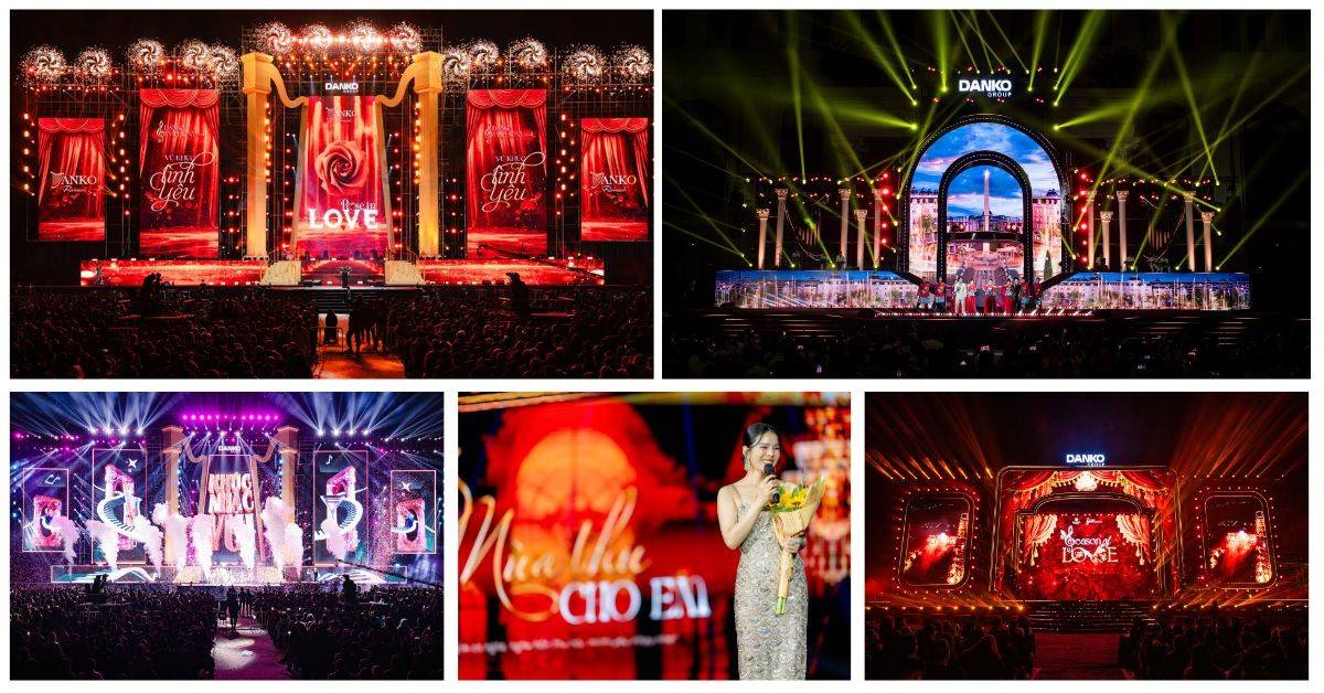 Danko Symphony đã được Danko Group tổ chức tại Thái Nguyên, Bắc Ninh và Tuyên Quang