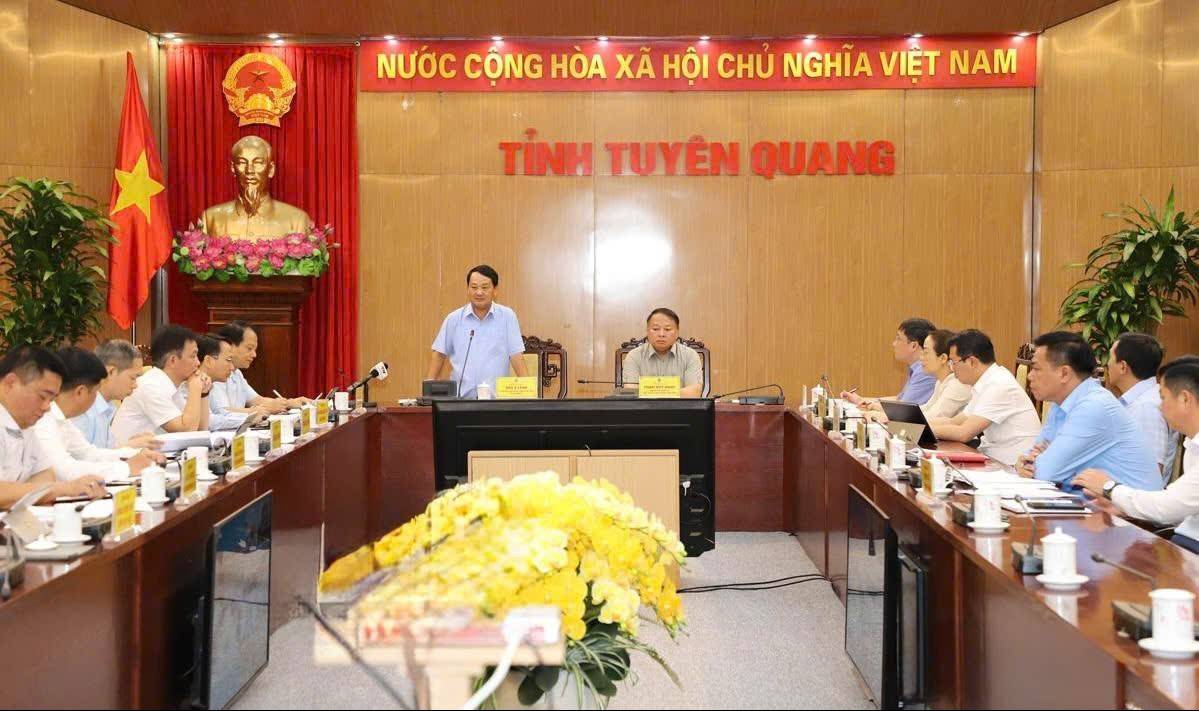 Tuyên Quang: Đẩy nhanh tiến độ dự án trọng điểm, mở không gian phát triển công nghiệp