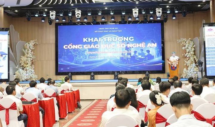 Nghệ An khai trương Cổng giáo dục số