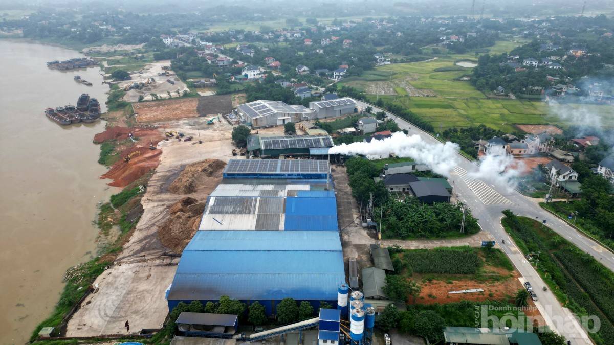 Nhà máy viên nén gỗ ở Phú Thọ: Khói vẫn nghi ngút sau lệnh dừng hoạt động