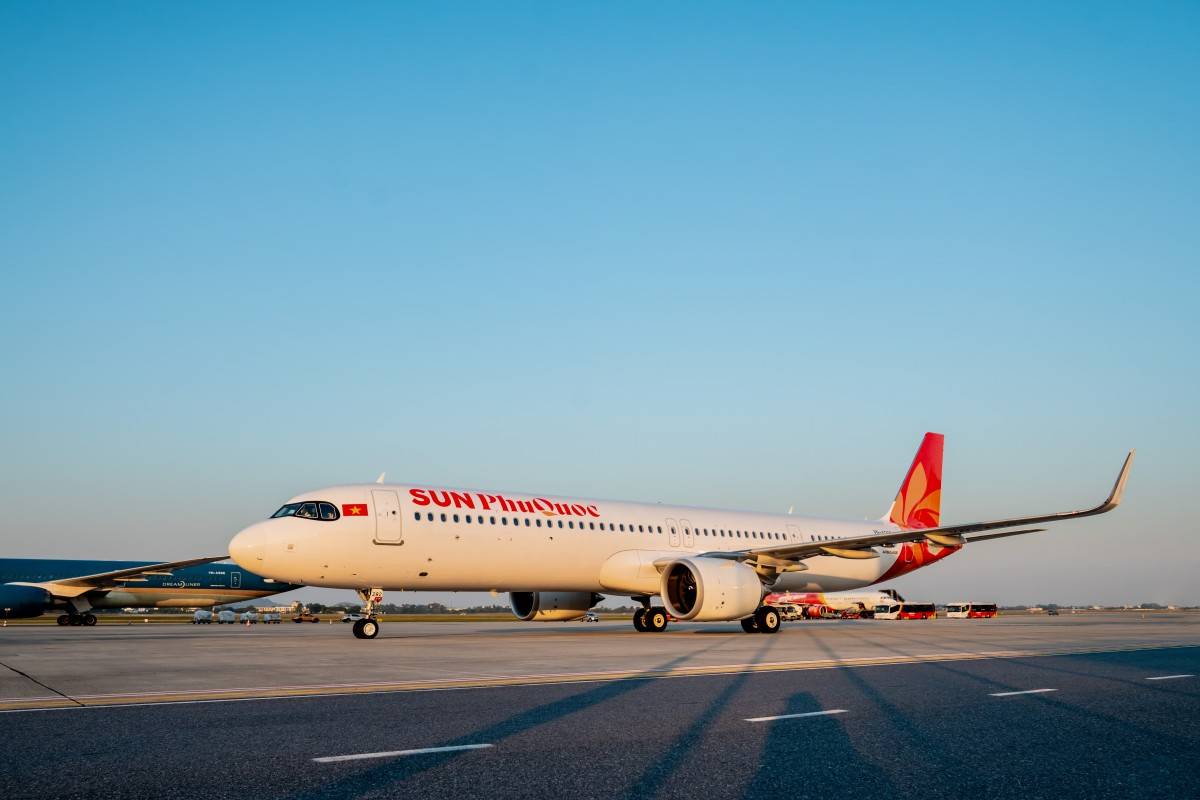 Tàu bay Sun PhuQuoc Airways