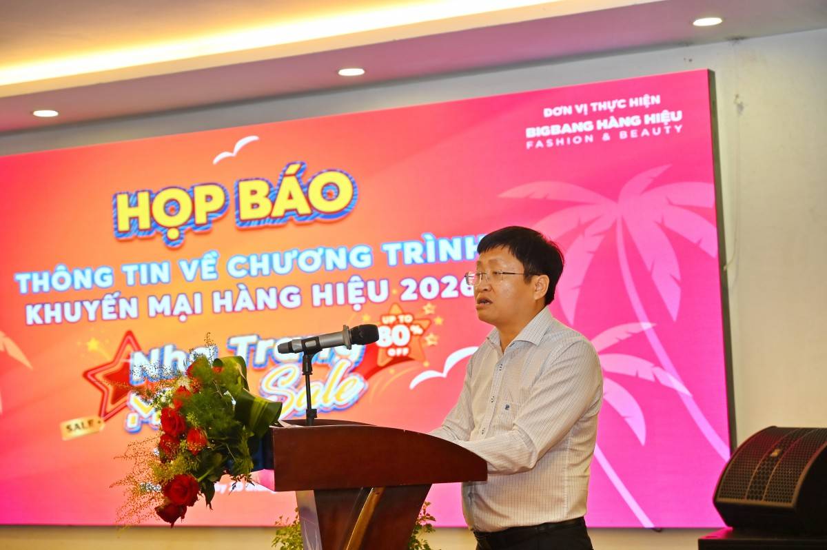 Khởi động Nha Trang Mega Sale 2026: Hơn 350 thương hiệu giảm giá đến 80%