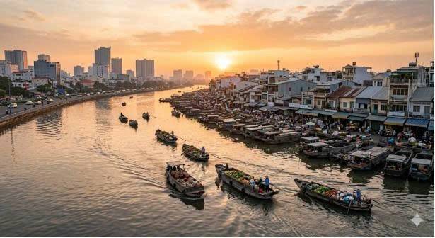 Sự kiện sẽ diễn ra tại khu vực kênh Tàu Hủ cùng các tuyến đường Bình Đông, Mạc Vân, Bùi Huy Bích (TP. HCM).