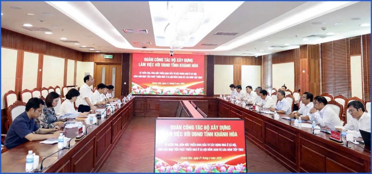Khánh Hòa đẩy nhanh phát triển nhà ở xã hội, thúc tiến độ các dự án trọng điểm