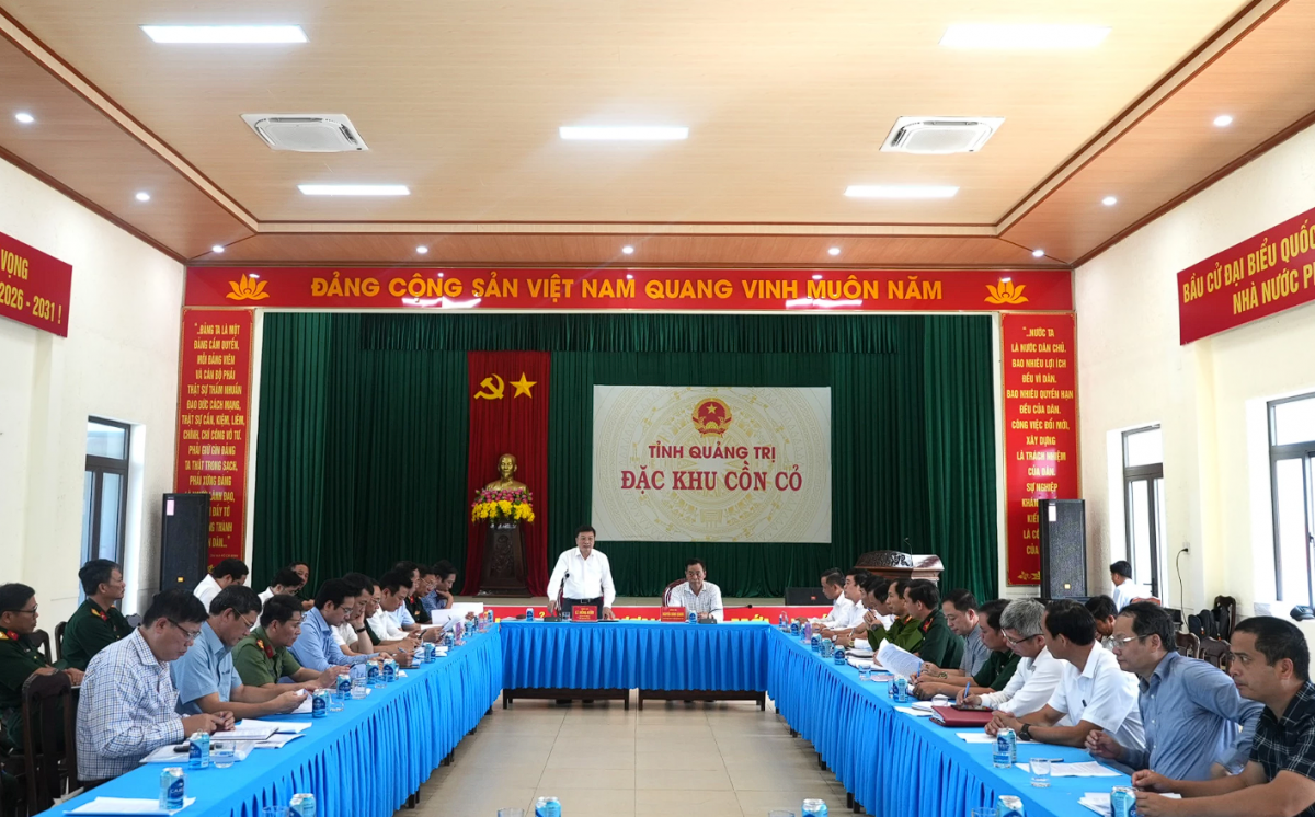 Quảng Trị xây dựng đặc khu Cồn Cỏ mạnh về kinh tế, vững về quốc phòng - an ninh