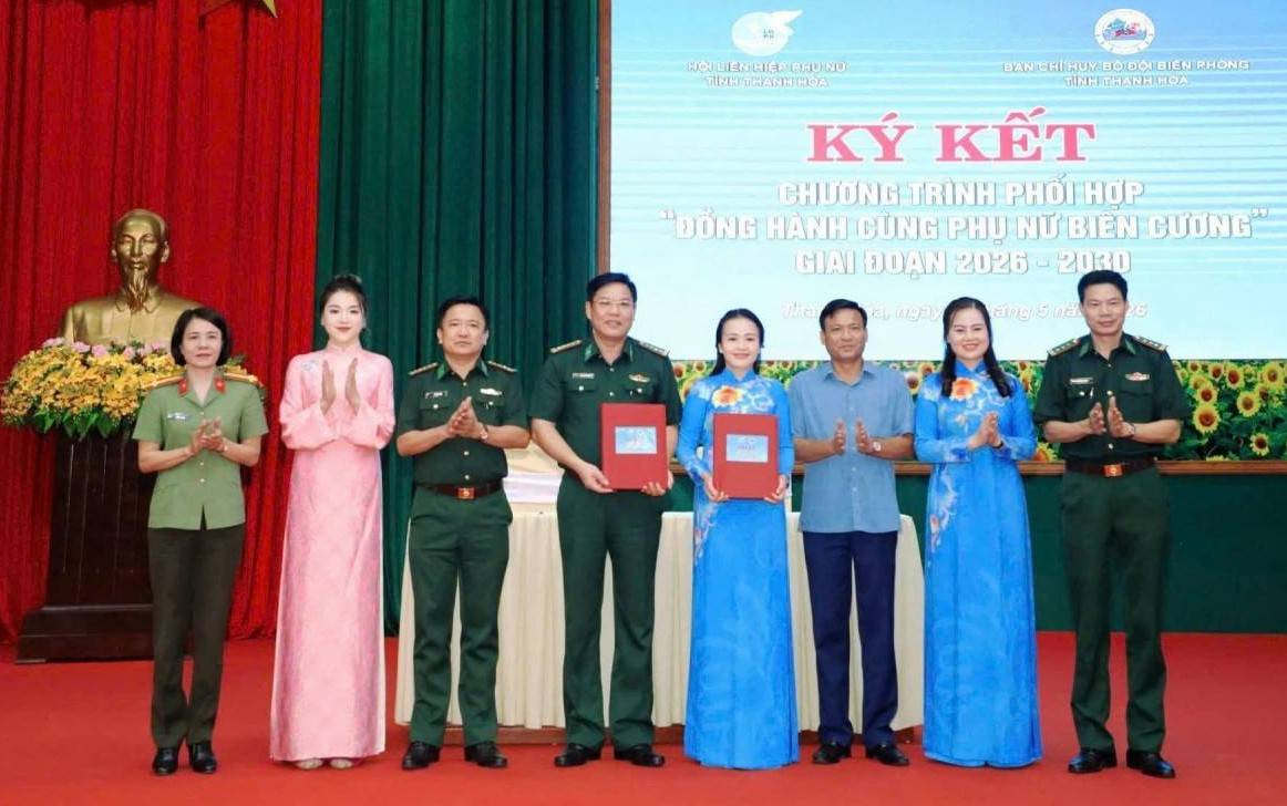 Thanh Hoá: Ký kết chương trình phối hợp “Đồng hành cùng phụ nữ biên cương”