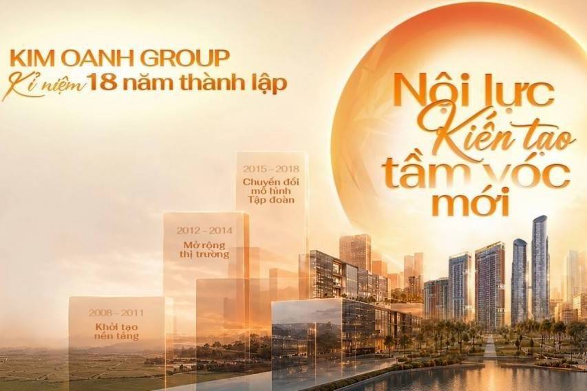 Hành trình 18 năm Kim Oanh Group: Bản lĩnh vượt bão và khát vọng "Hừng đông vươn tầm"