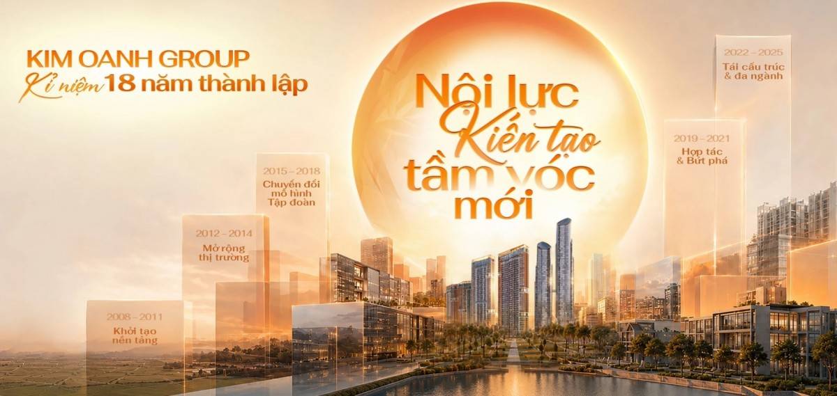 Hành trình 18 năm Kim Oanh Group: Bản lĩnh vượt bão và khát vọng 