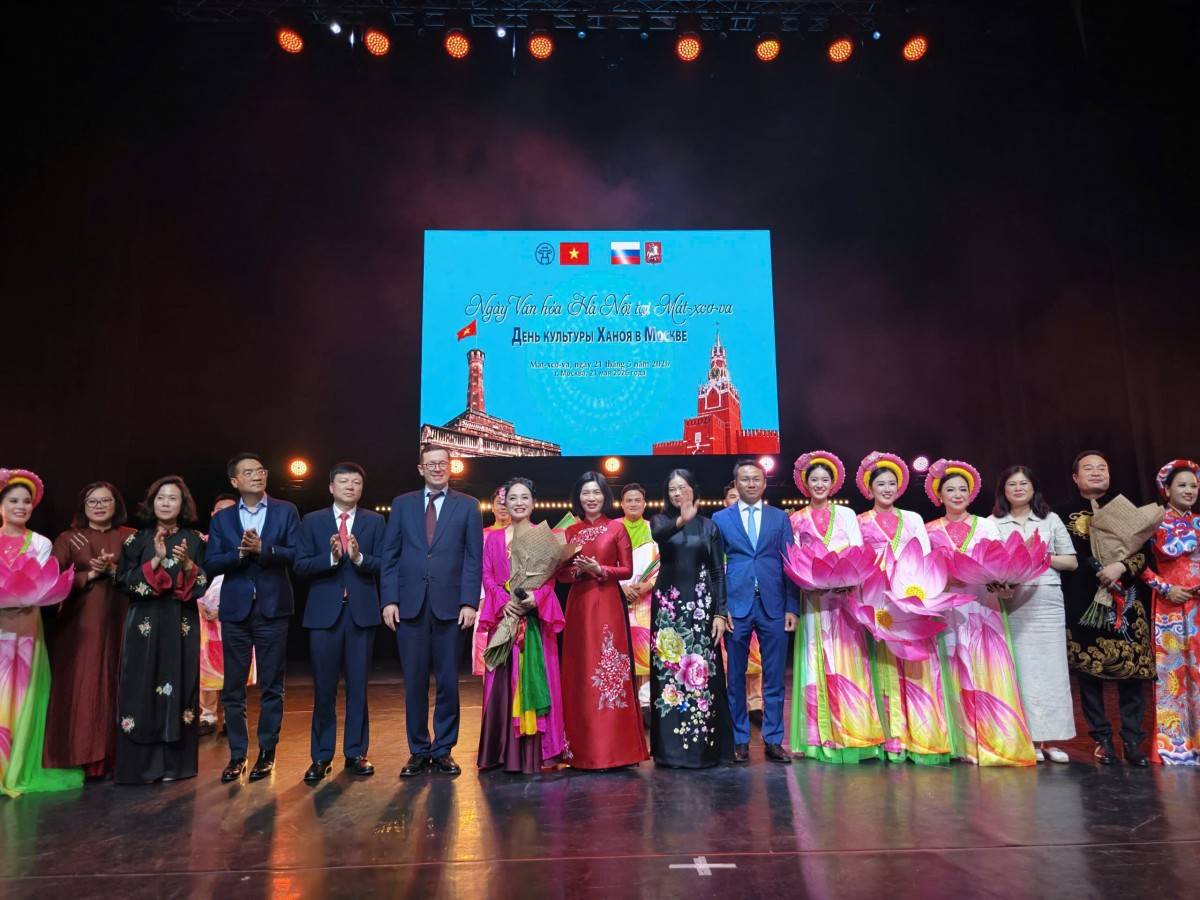 Hà Nội mang “thanh âm ngàn năm” tới Mátxcơva