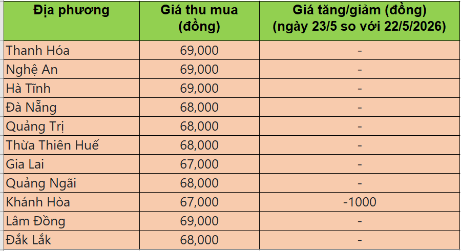 giá heo hơi