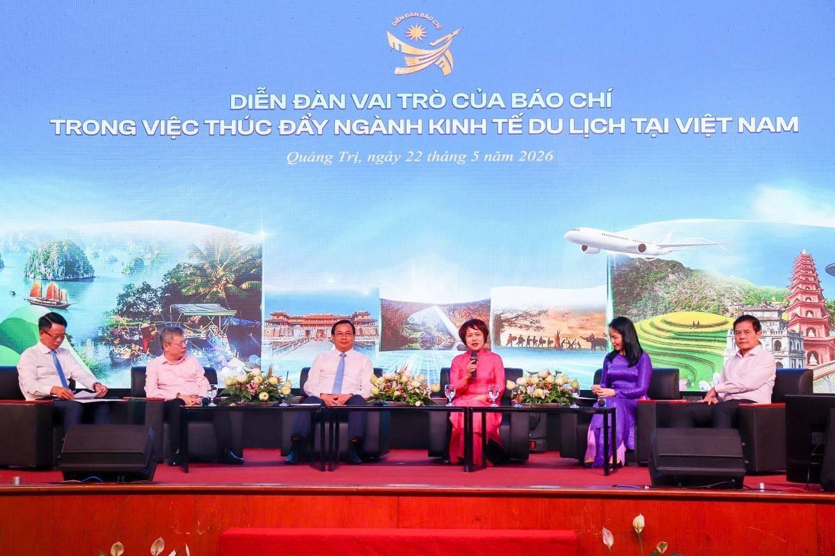 Diễn đàn vai trò của Báo chí trong việc thúc đẩy ngành Kinh tế du lịch Việt Nam