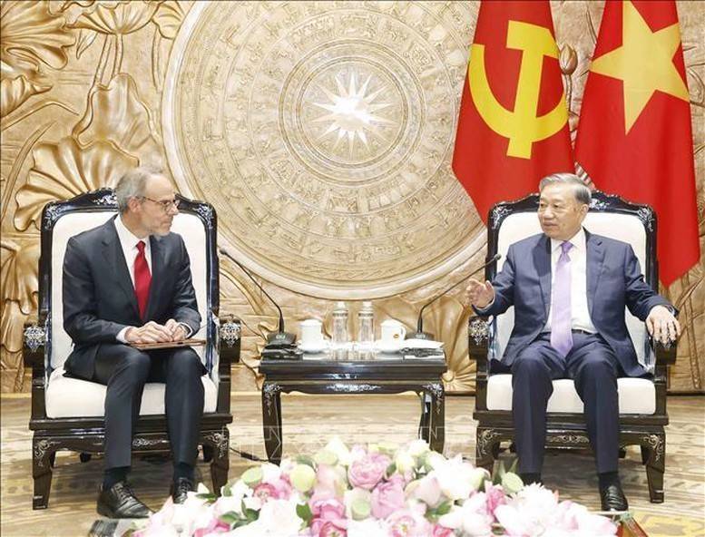 Tổng Bí thư, Chủ tịch nước Tô Lâm: Tạo mọi thuận lợi cho các tập đoàn công nghệ Hoa Kỳ