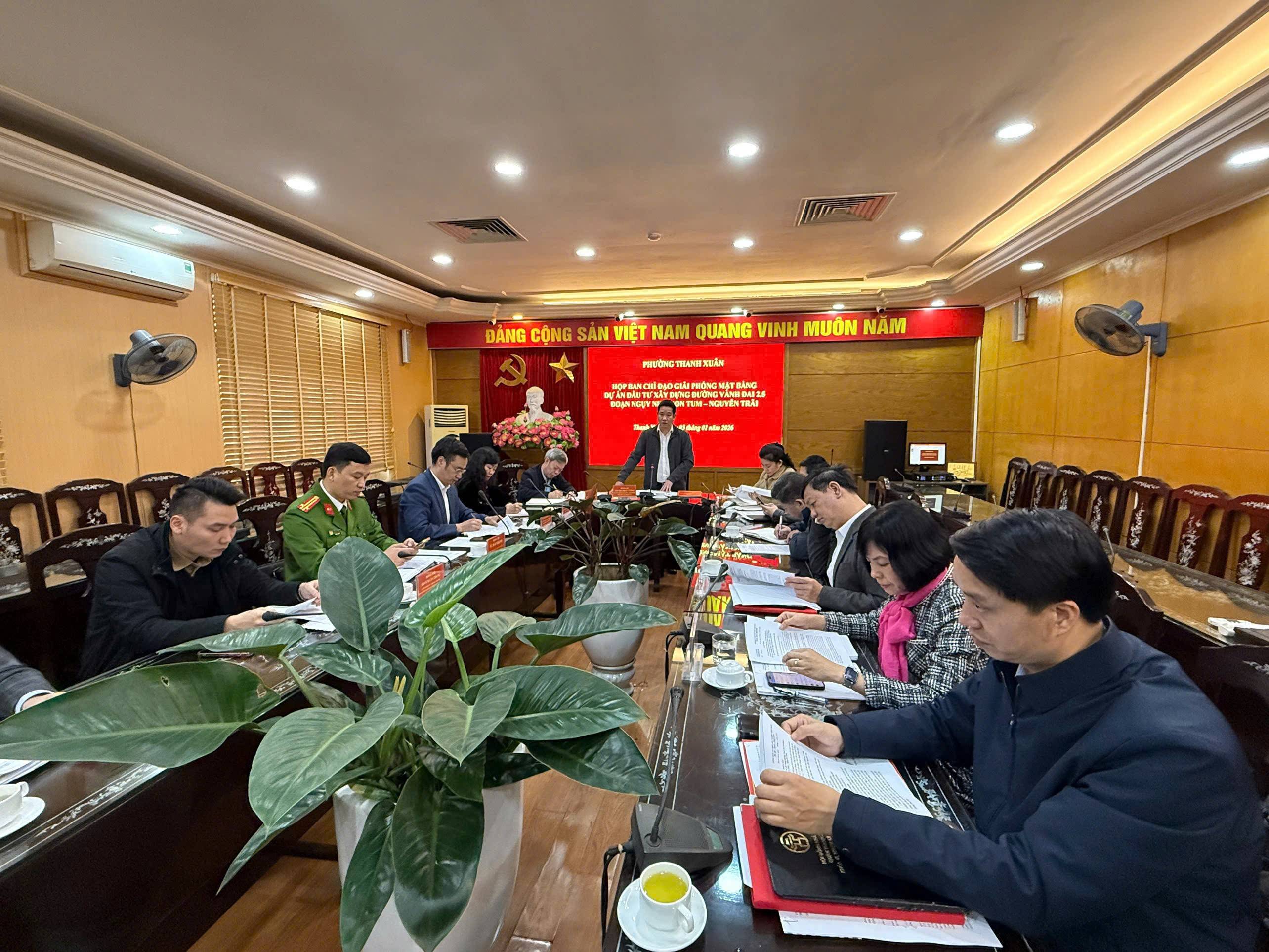 Hà Nội: Thanh Xuân phát huy vai trò hạt nhân lãnh đạo tháo gỡ điểm nghẽn giải phóng mặt bằng