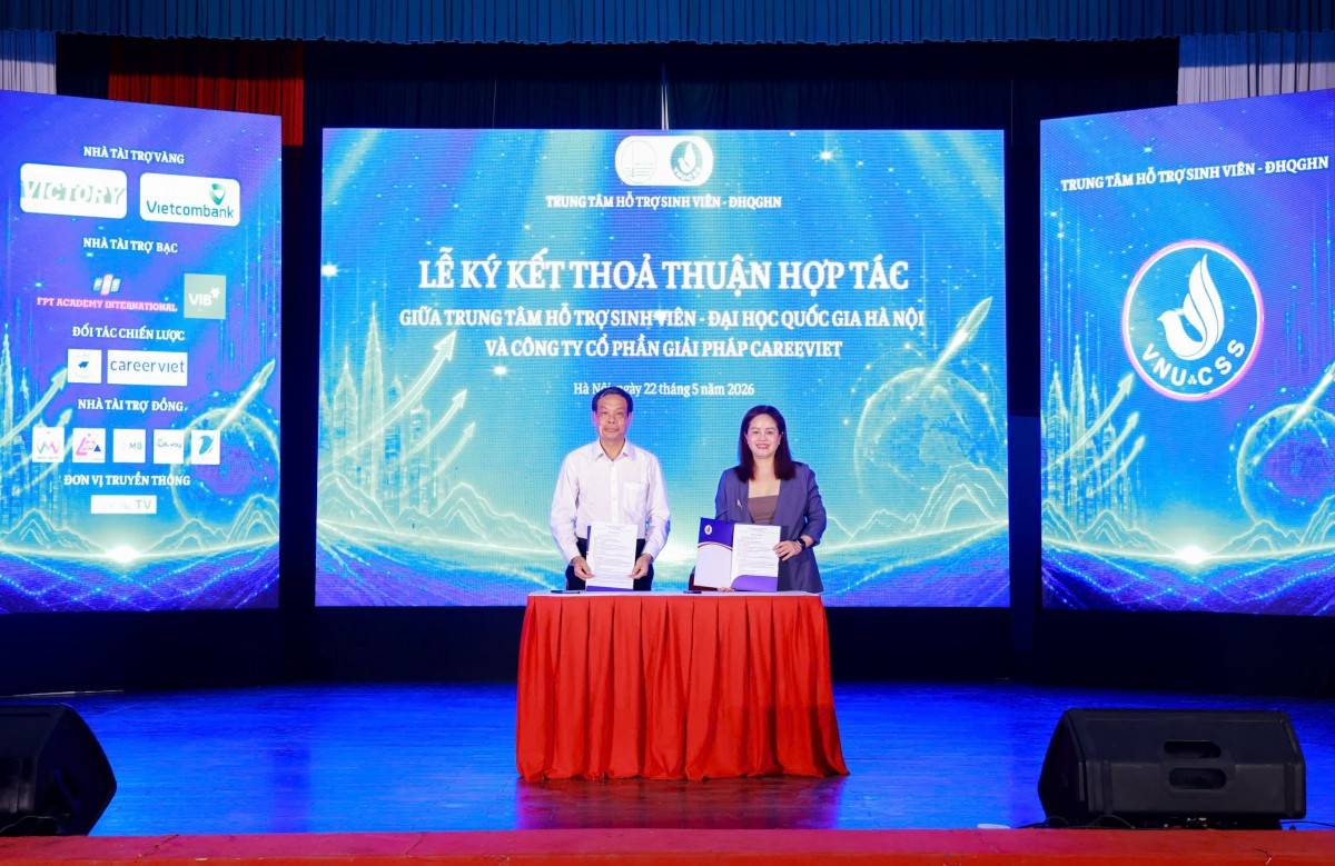  Ngày 22 tháng 5 năm 2026, Lễ ký kết thỏa thuận hợp tác tại Chung kết Cuộc thi “Học sinh, sinh viên với ý tưởng khởi nghiệp” năm 2026. 