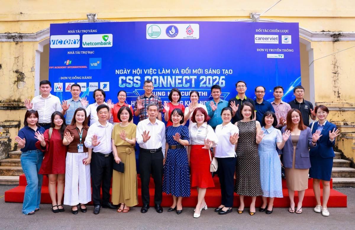 Doanh nghiệp và BTC cuộc thi Chung kết Cuộc thi “Học sinh, sinh viên với ý tưởng khởi nghiệp” năm 2026.