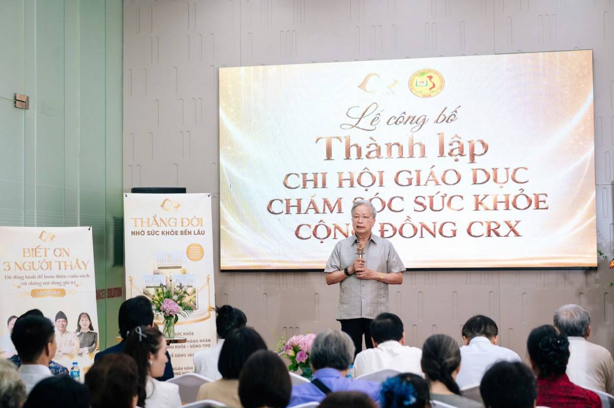 Ông Nguyễn Hồng Quân, Chủ tịch Trung ương Hội, Nguyên Uỷ viên Ban chấp hành Trung ương Đảng Cộng sản Việt Nam, Nguyên Bộ trưởng Bộ Xây dựng phát biểu.