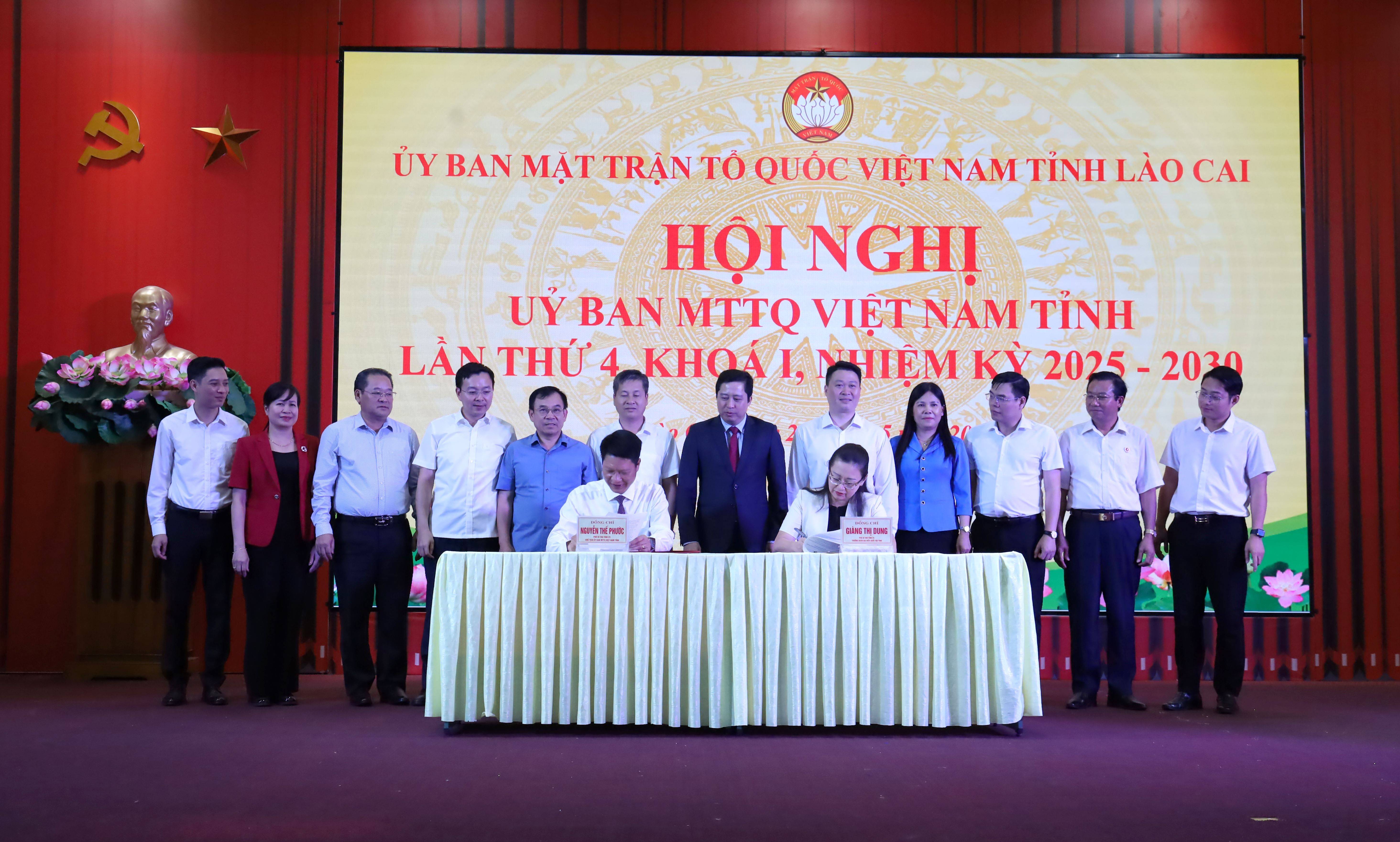 Lào Cai kiện toàn chức danh Chủ tịch Ủy ban MTTQ Việt Nam tỉnh nhiệm kỳ 2025 - 2030