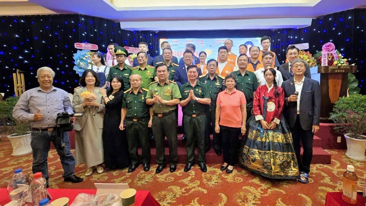 CLB Trái tim Người lính Phương Nam lan tỏa hình ảnh Bộ đội Cụ Hồ đến với cộng đồng doanh nhân Hàn Quốc