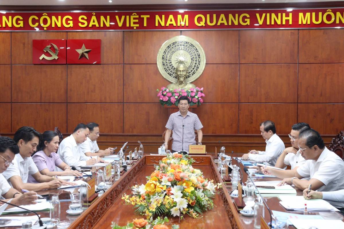 Cuộc tháo gỡ khó khăn, vướng mắc trong quá trình triển khai thực hiện các dự án trọng điểm trên địa bàn tỉnh được tổ chức ngày 19/5