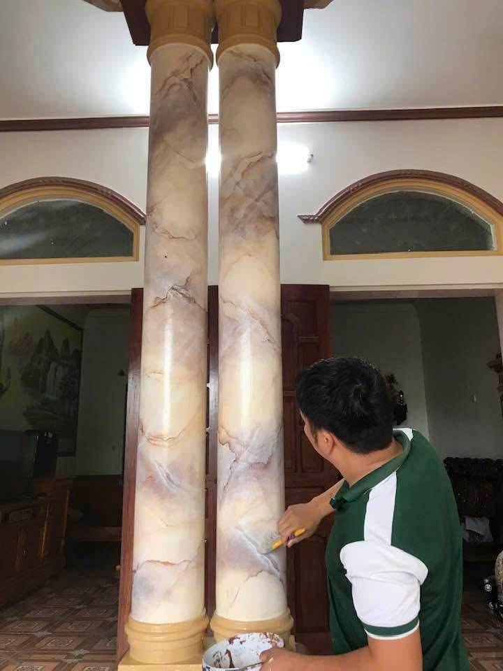 Giải pháp sơn giả gỗ phù hợp với công trình nhà ở miền Tây