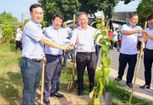 TP.Hồ Chí Minh: Xã Bình Mỹ ra quân “Ngày Chủ nhật xanh” lan tỏa phong trào trồng cây vì môi trường xanh