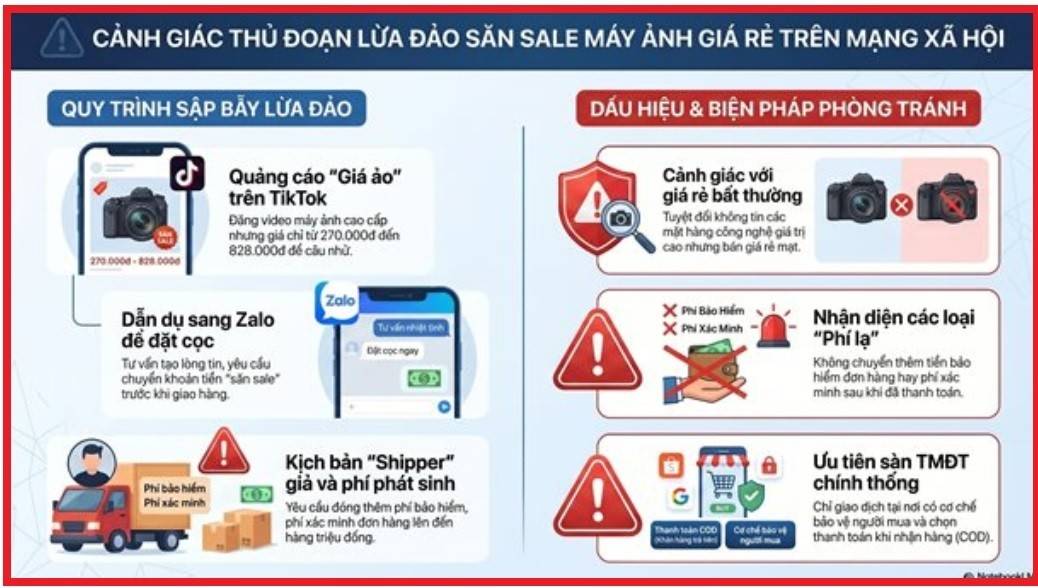 Cảnh báo đặc biệt tới những người đang có nhu cầu mua máy ảnh!