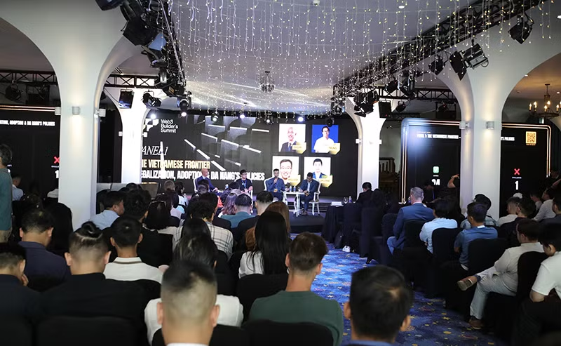 uang cảnh Hội nghị Nhà phát triển Web3 năm 2026 (Web3 Builders’ Summit – W3BS 2026) diễn ra sáng 25/5, tại Đà Nẵng.