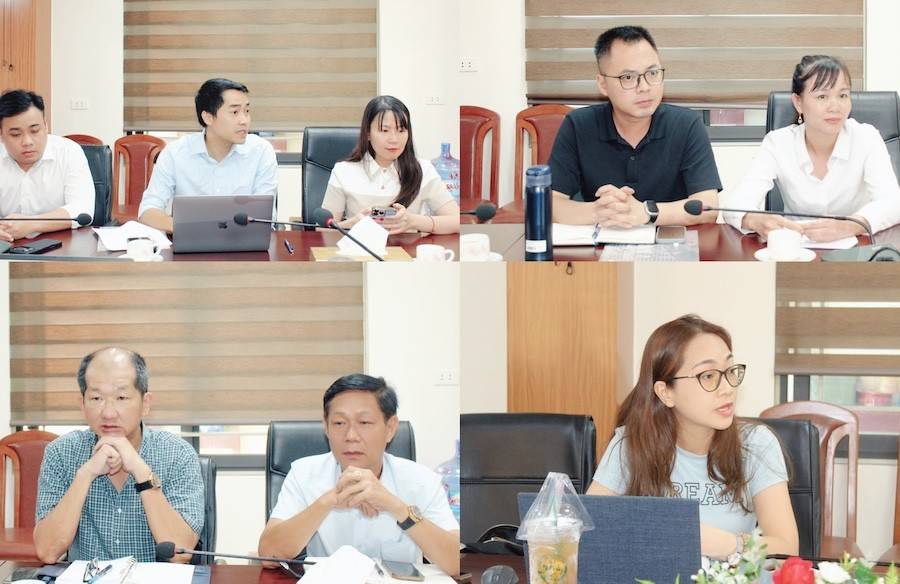 Đại diện các nhà đầu tư báo cáo tiến độ triển khai dự án, đề xuất các nội dung cần hỗ trợ tại buổi làm việc