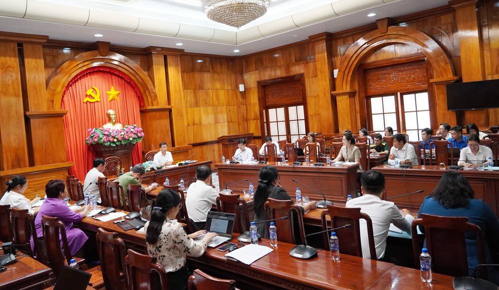 Ban Tổ chức Lễ hội Trái cây Đồng Tháp họp đánh giá tiến độ tổ chức